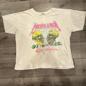 Daydreamer Metallica Wherever I May Roam Tour Tee Size XL